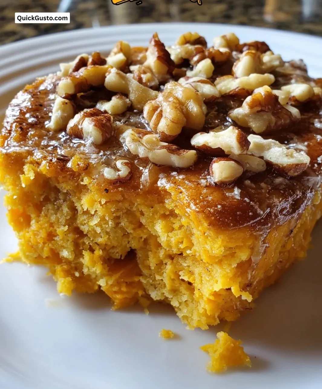 Sweet Potato Cottage Cheese Breakfast Cobbler served in a bowl