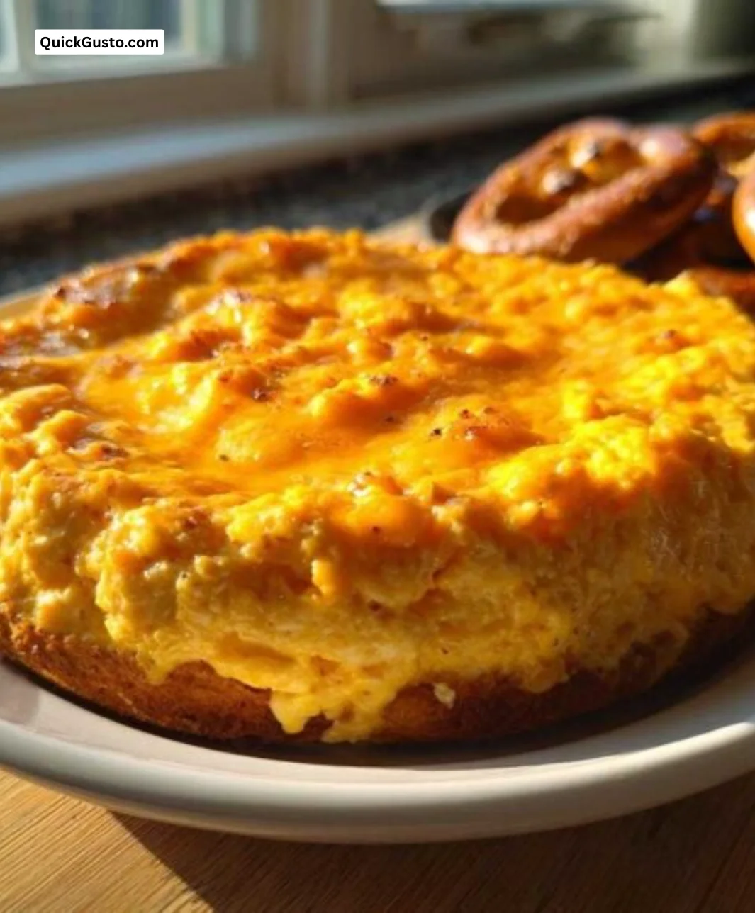 Deliciously creamy beer cheese dip served with pretzels and veggies