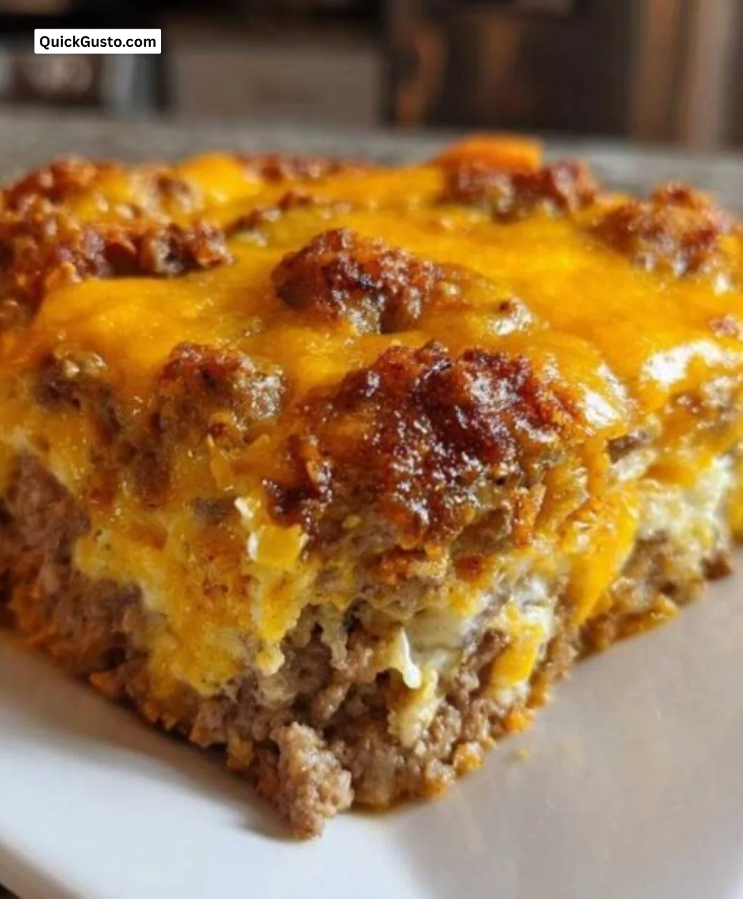 15-Minute Dorito Casserole ready to serve in a colorful dish.