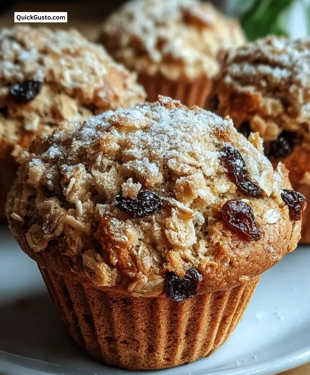 Freshly baked Irish soda bread muffins with golden crust