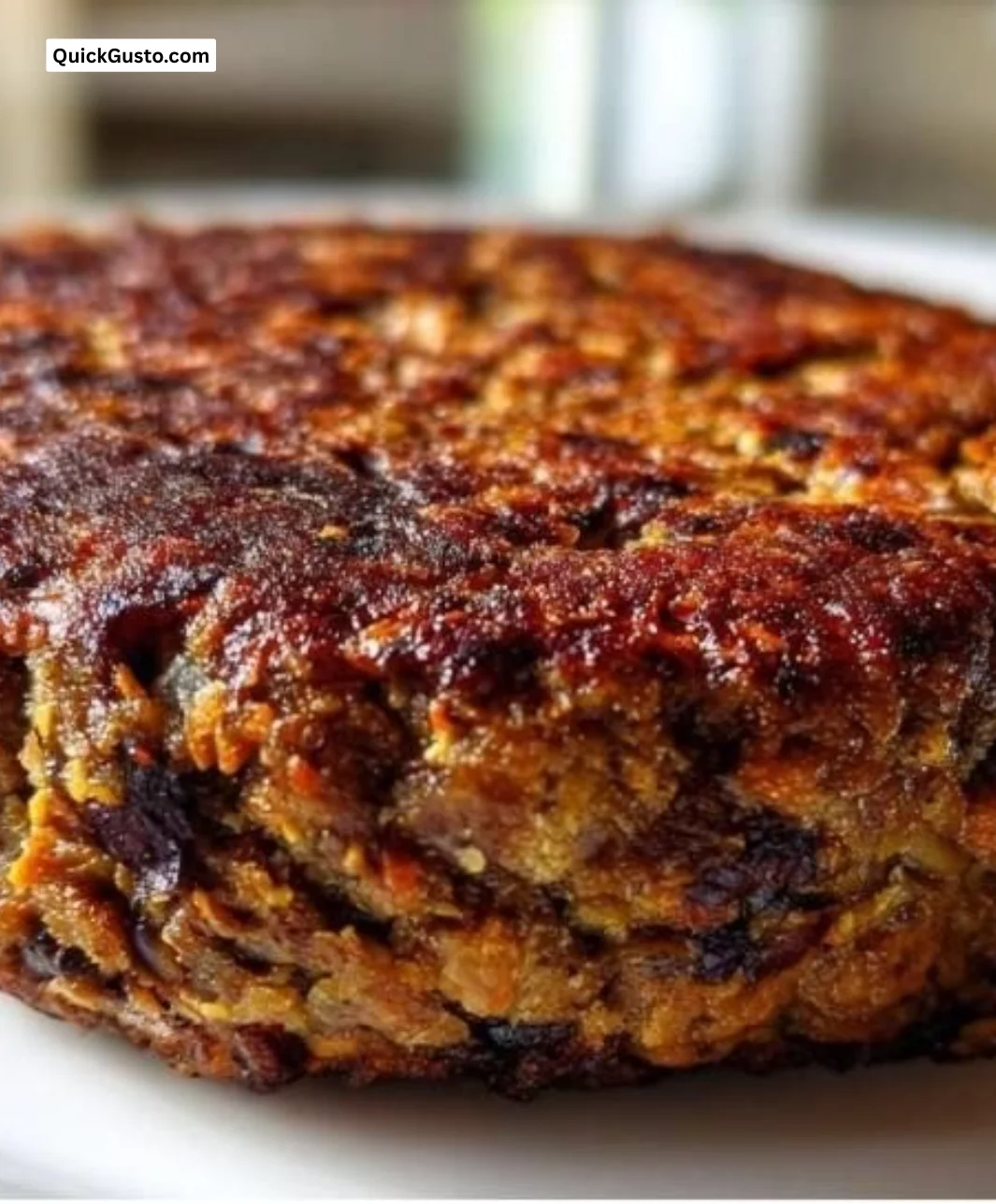 Plate of homemade veggie burgers with fresh toppings and sides
