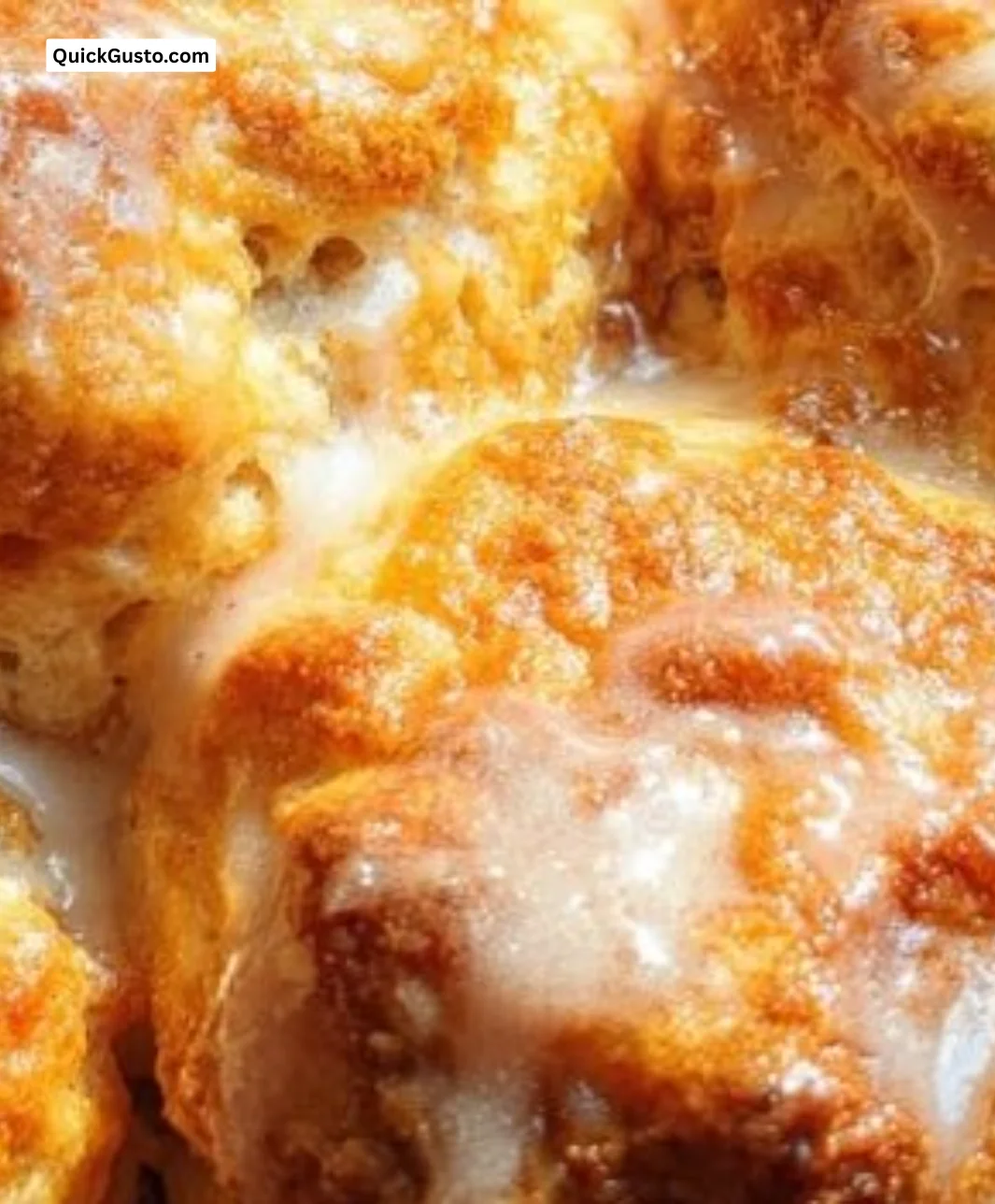 Freshly baked apple pie biscuits served on a rustic wooden table