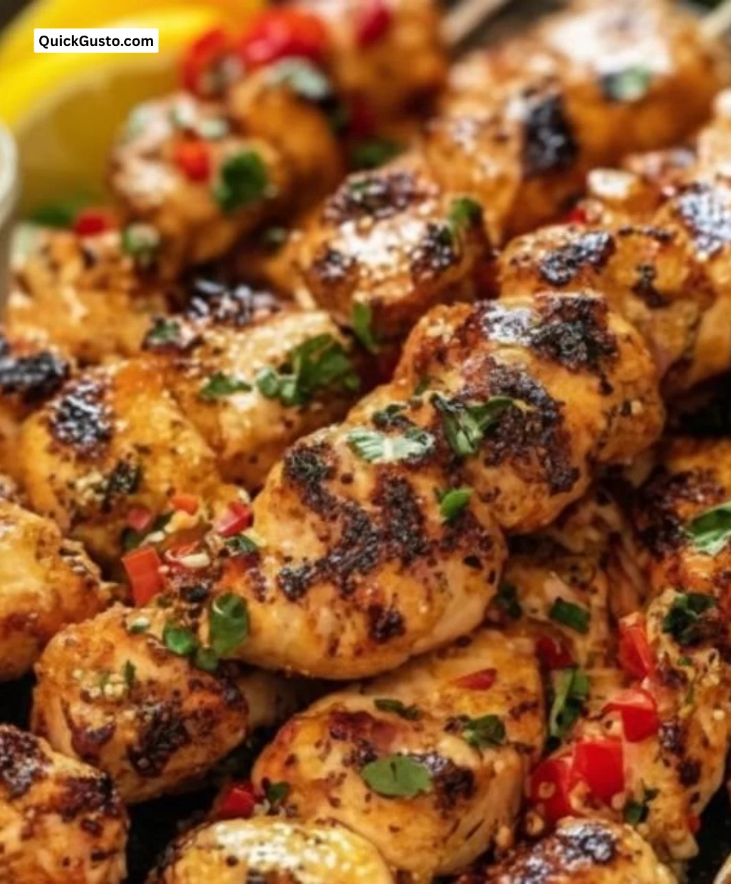 Aromatic saffron and honey Persian chicken dish served with colorful side, showcasing rich flavors.