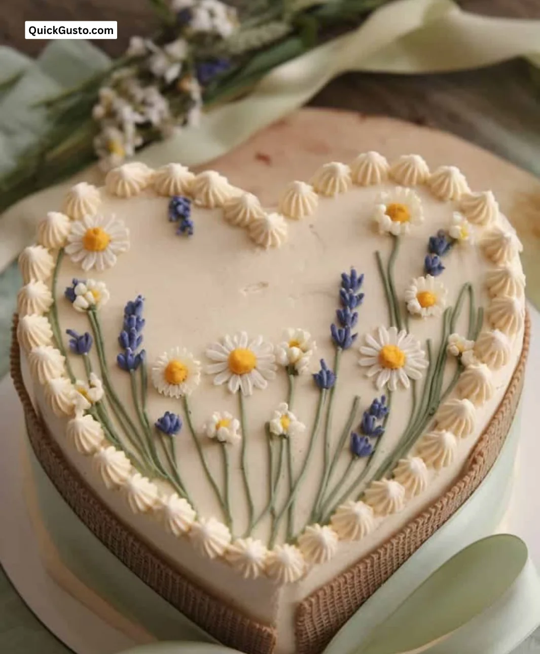 Deliciously decorated buttercream cake showcasing smooth frosting and vibrant colors.