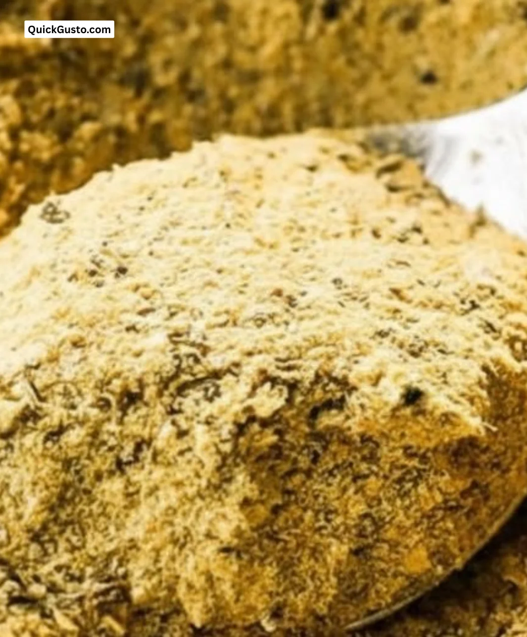 Homemade bouillon powder ingredients and finished product for flavorful cooking