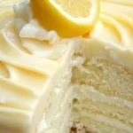 Delicious lemon cheesecake slice on a plate garnished with lemon zest.