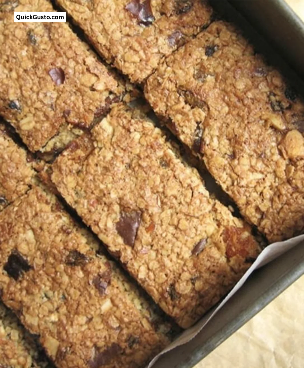 Delicious soft baked breakfast bars, perfect for a nutritious start to your day