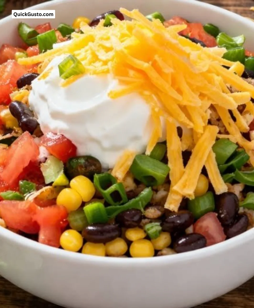 Weight Watchers chicken burrito bowls with fresh ingredients and vibrant colors