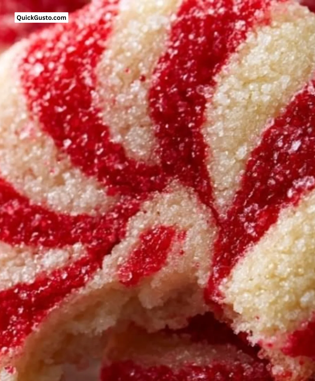 Delicious Candy Cane Cookies on a festive table for Christmas