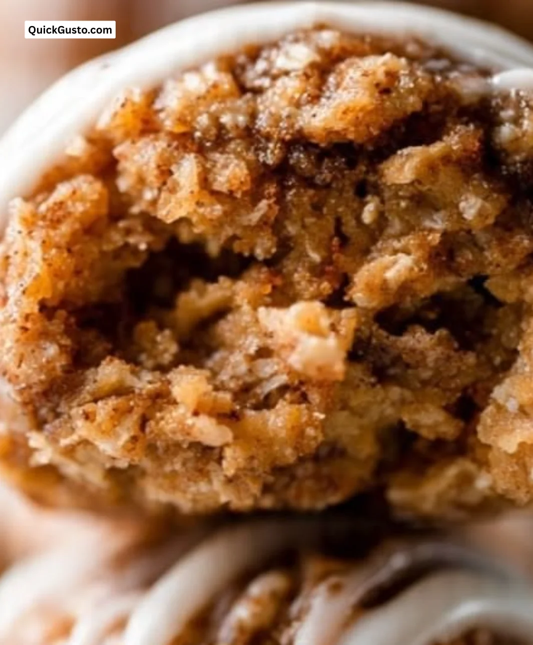 Cinnamon roll power bites, soft cinnamon-swirled mini desserts for quick comfort.