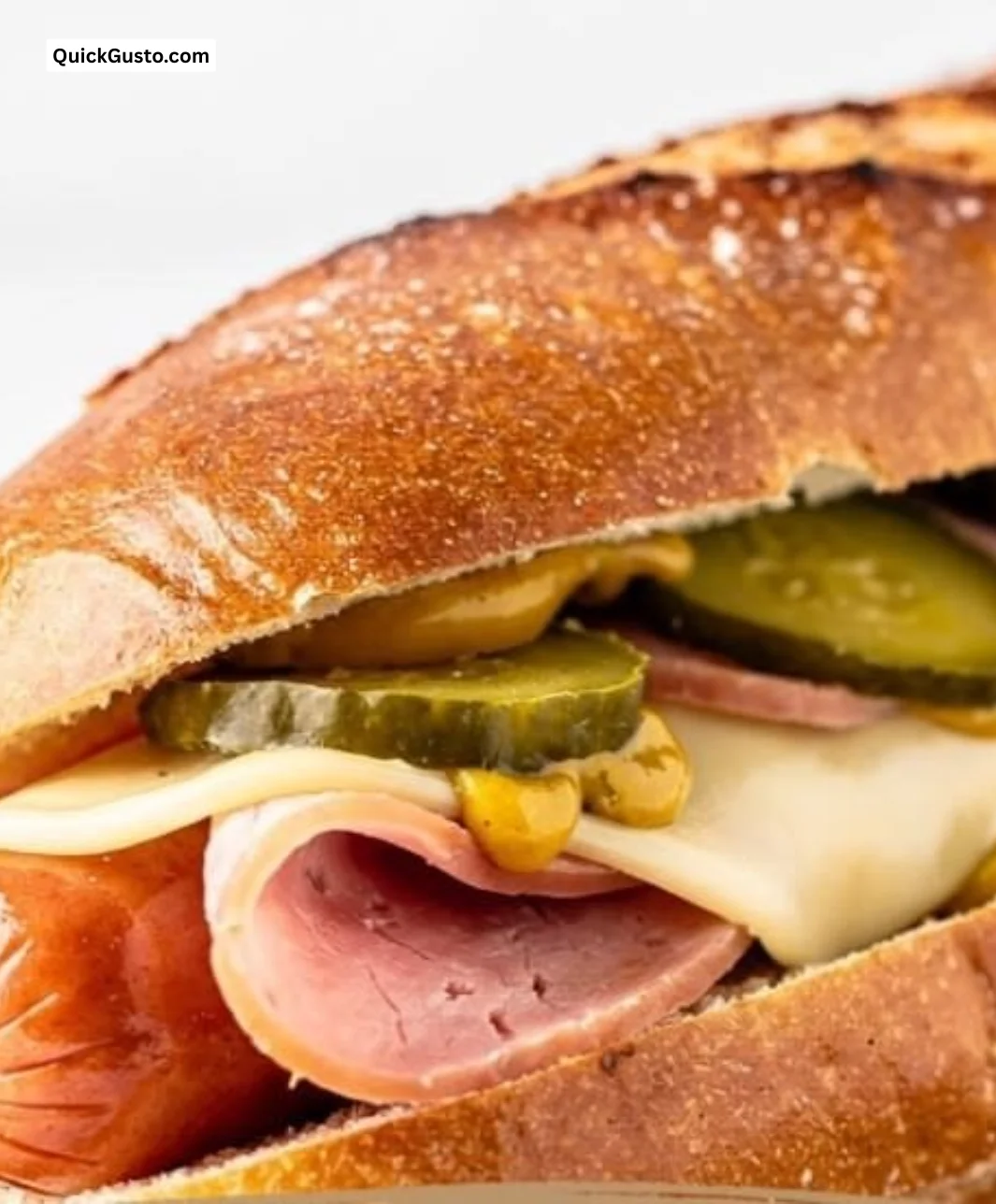Delicious Hot Dog Cubans served with toppings and sauces.