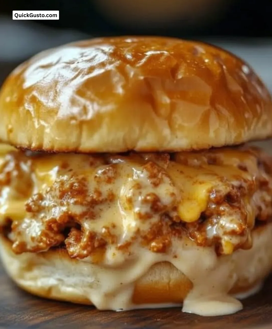 Delicious Cajun Chicken Sloppy Joes topped with zesty sauce and served on a bun.