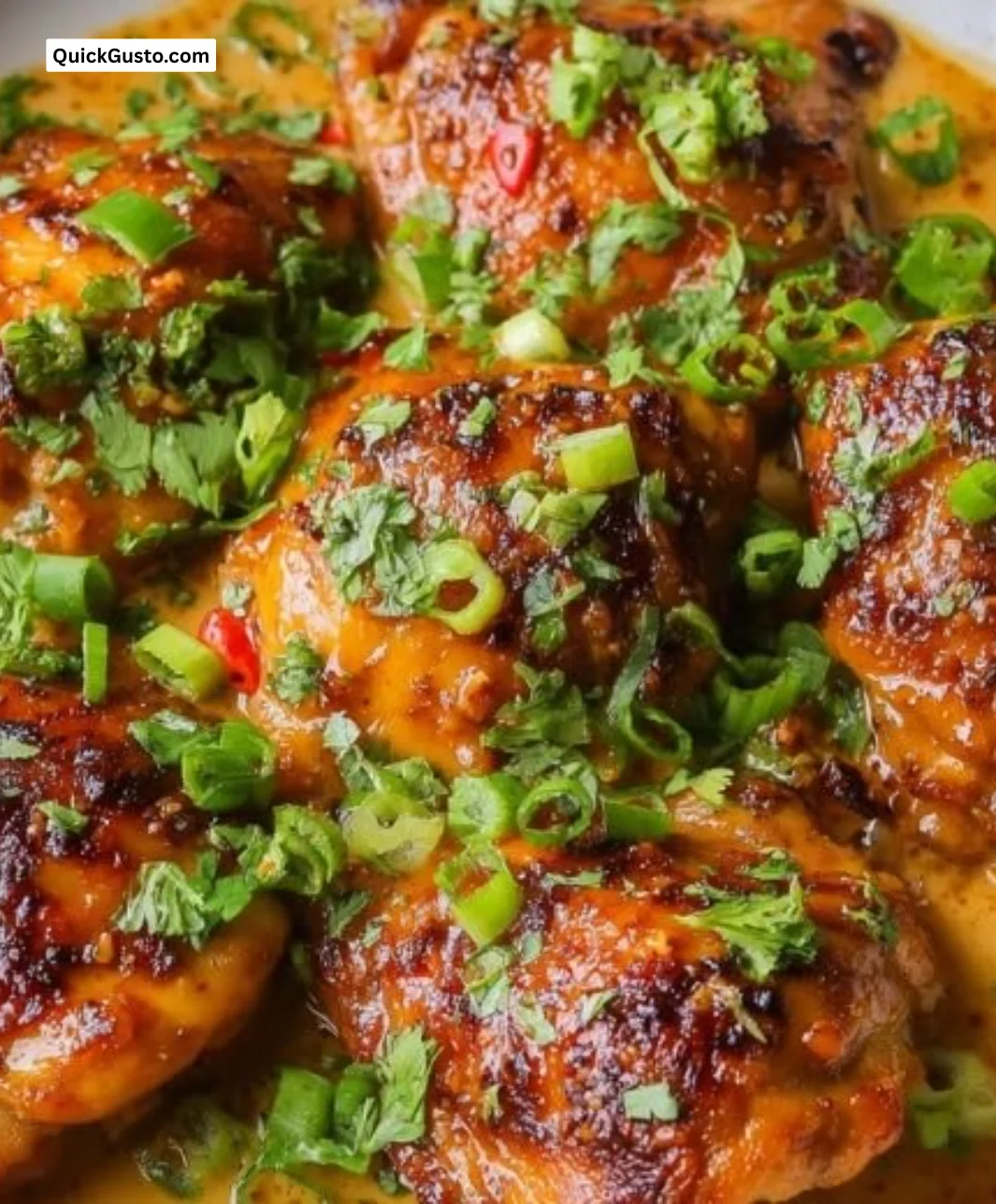 Keto Bang Bang Chicken Thighs - Crispy, Spicy Low-Carb Comfort Dish