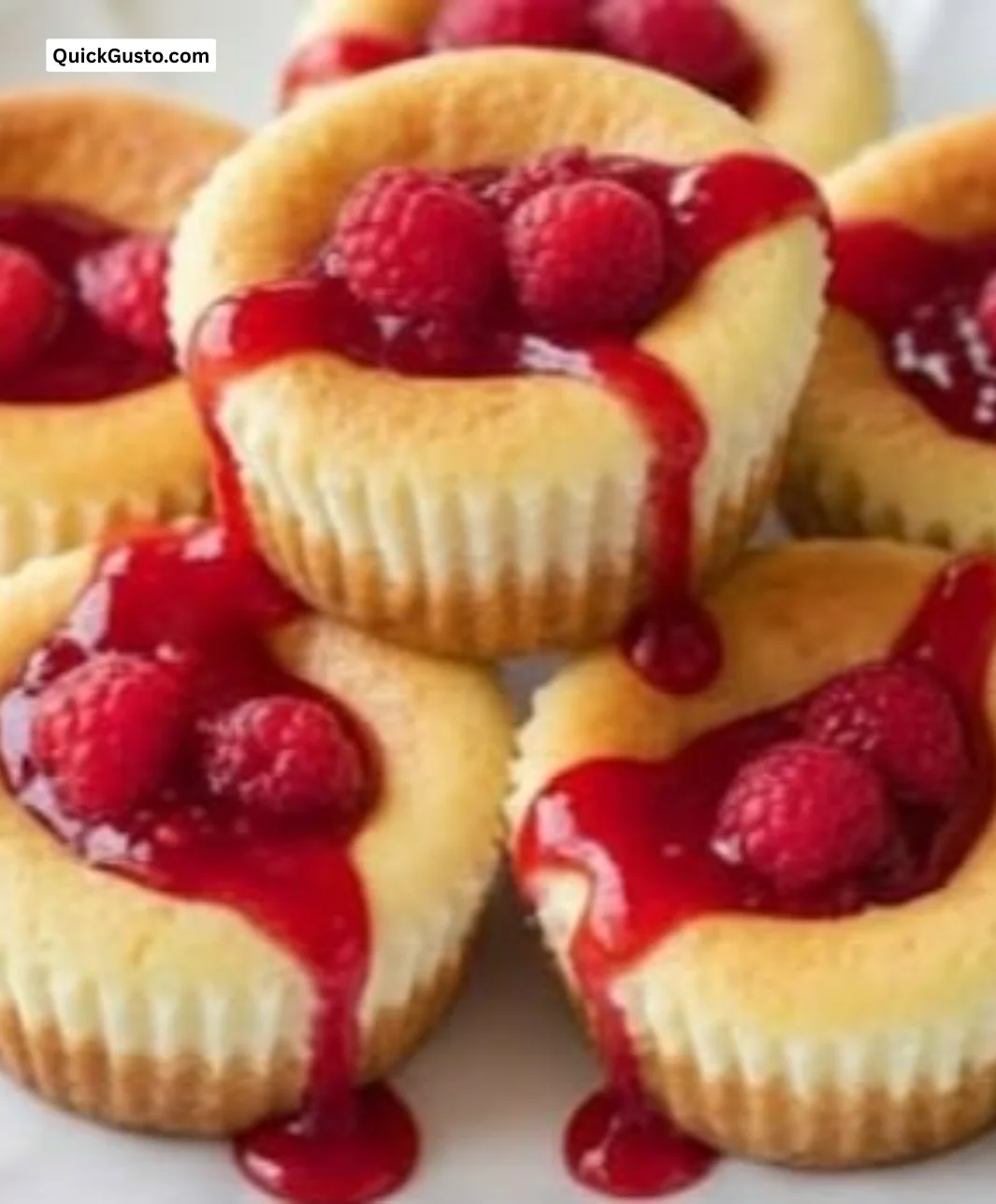 Deliciously creamy New York Style Cheesecake slice on a white plate