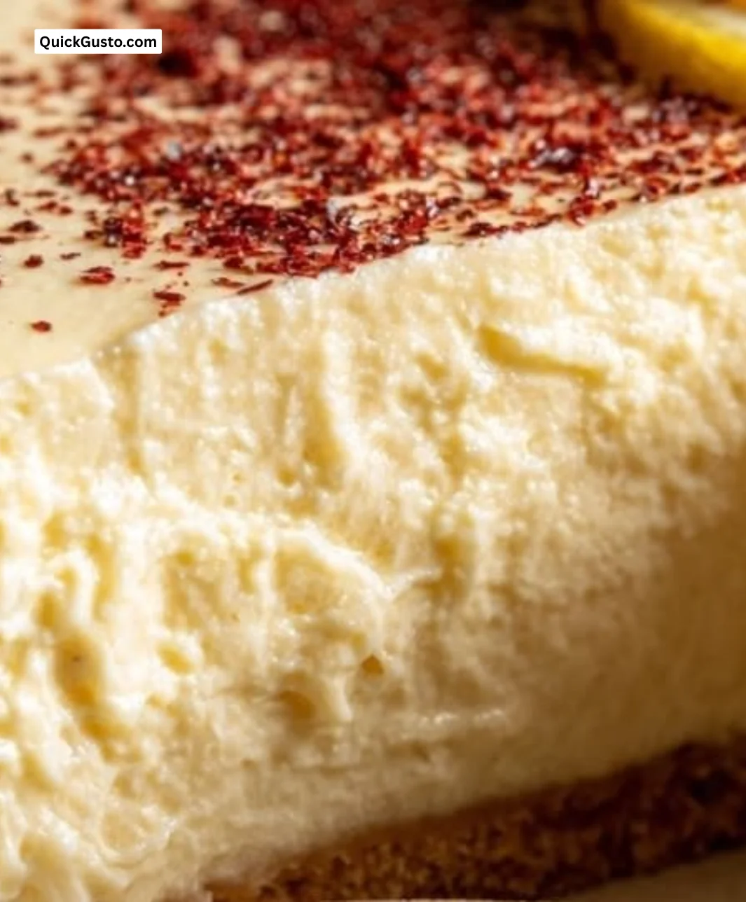 Sunlit Sumac Lemon Pie with Ritz Cracker Crust served on a plate