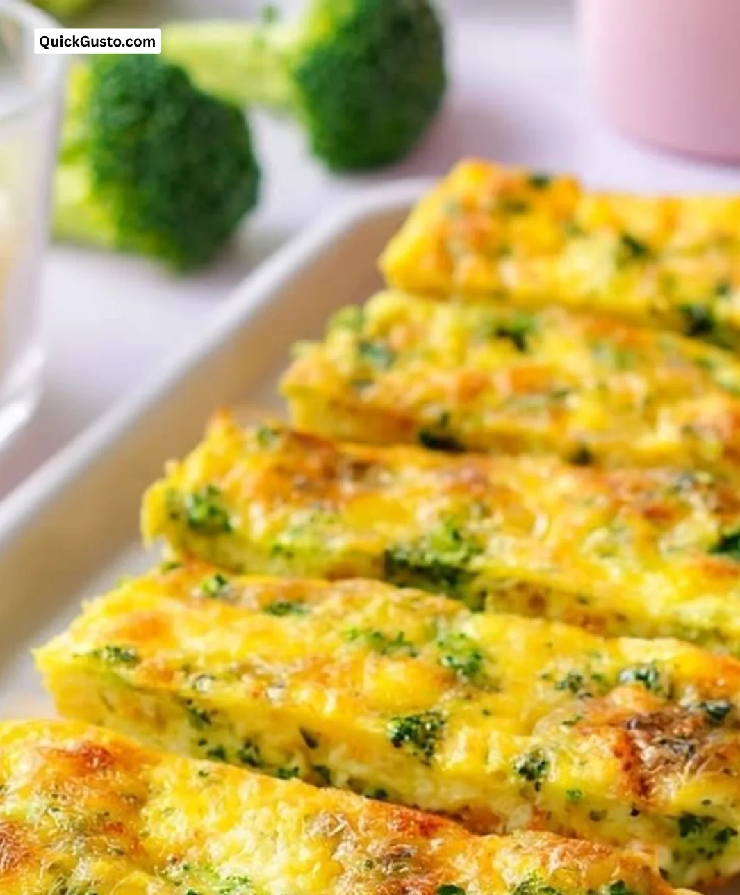 Delicious easy frittata served for babies, packed with flavor and nutrition.