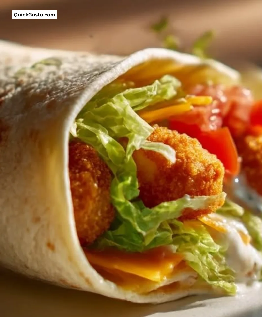 Crispy Chicken Ranch Snack Wraps served on a plate with dipping sauce