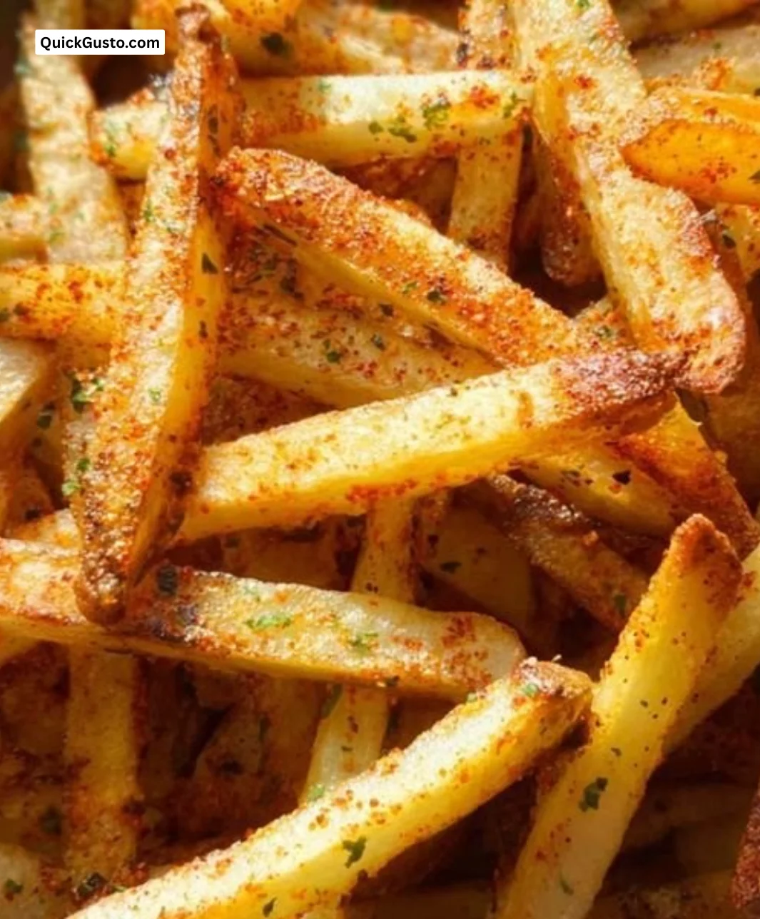 Crispy oven fries served in a bowl, perfect for any meal