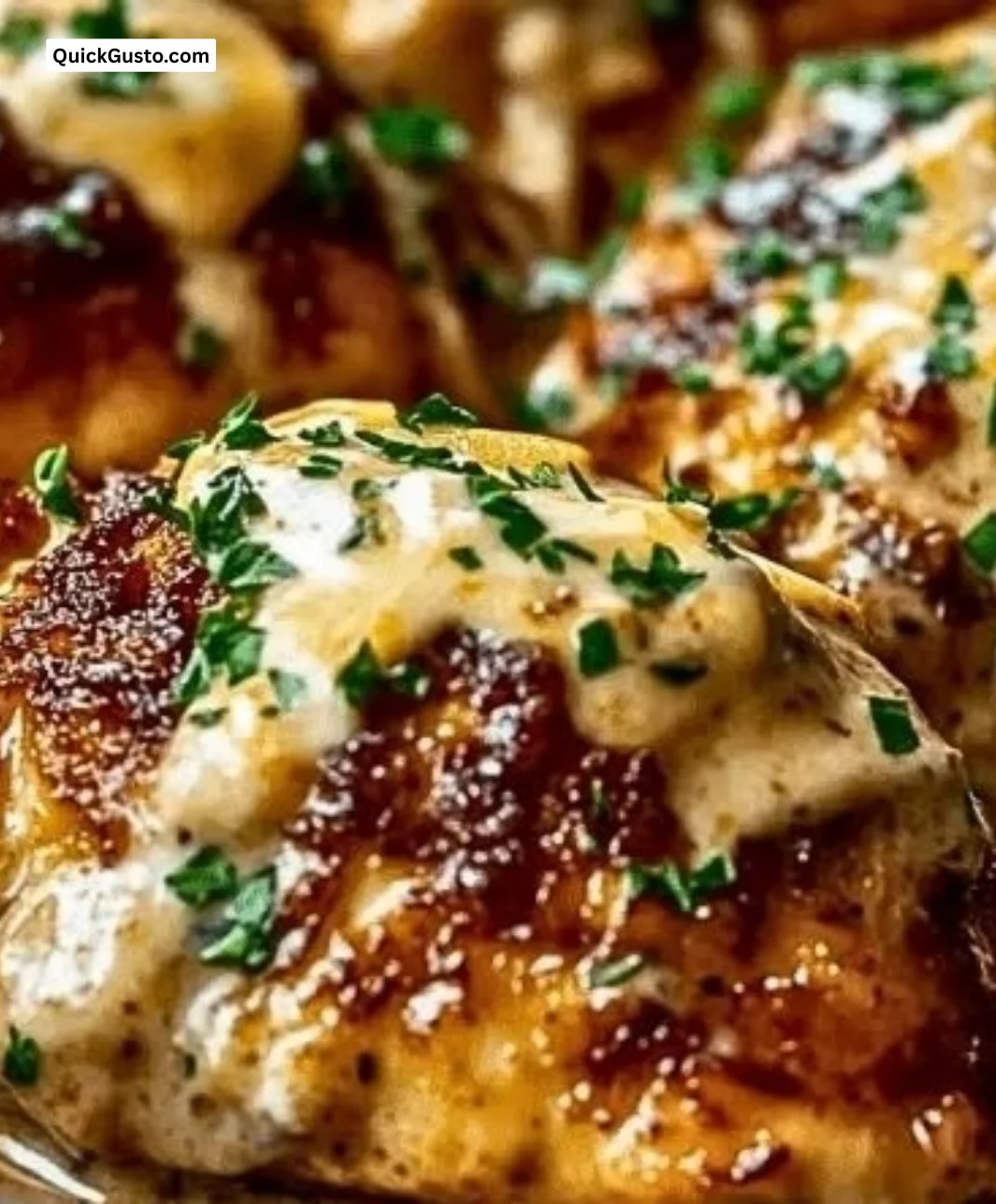 Deliciously prepared Mississippi Mud Chicken served as a comfort dish