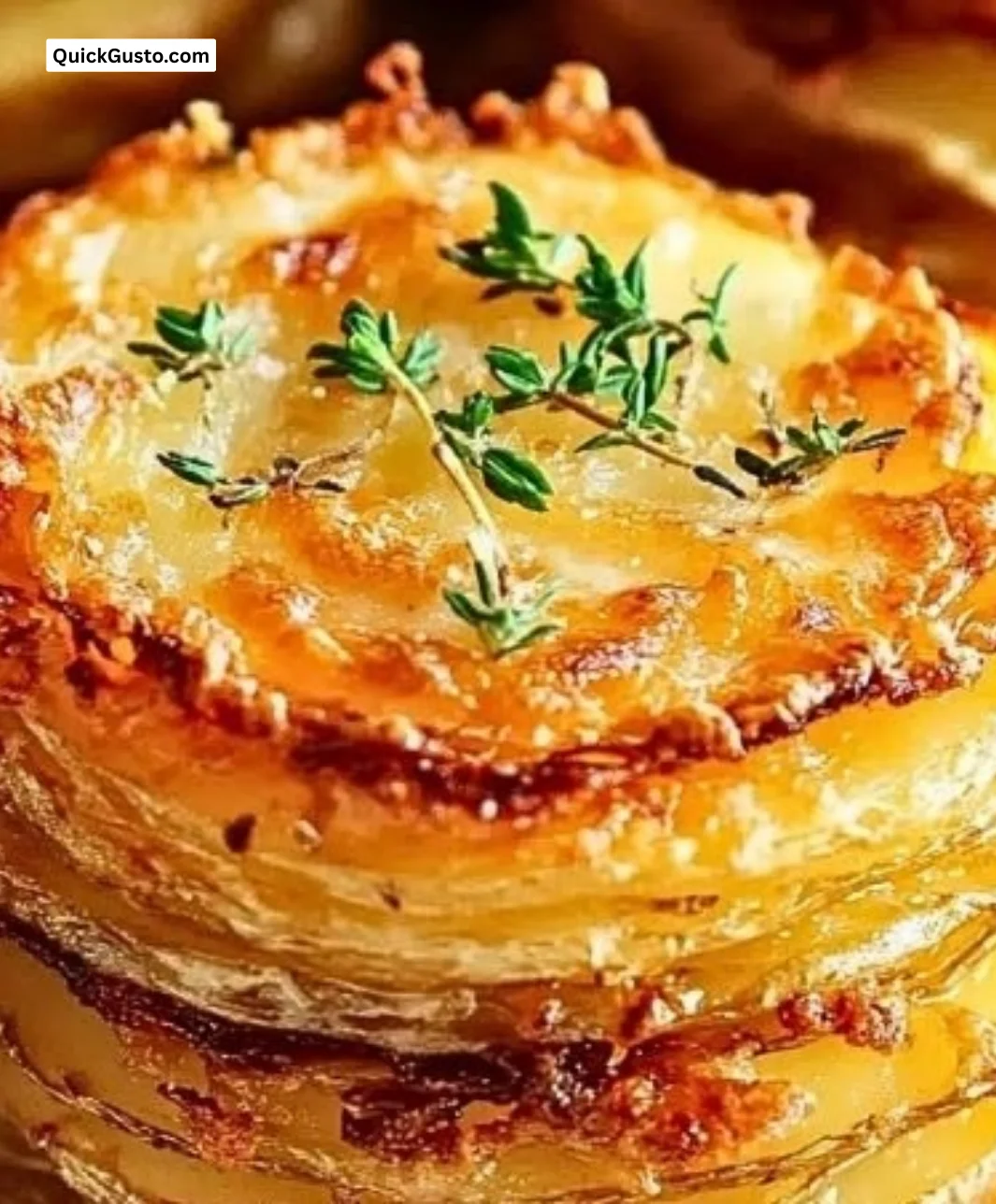 Golden cheesy potato stacks with crispy edges and melted cheese for comforting meals.