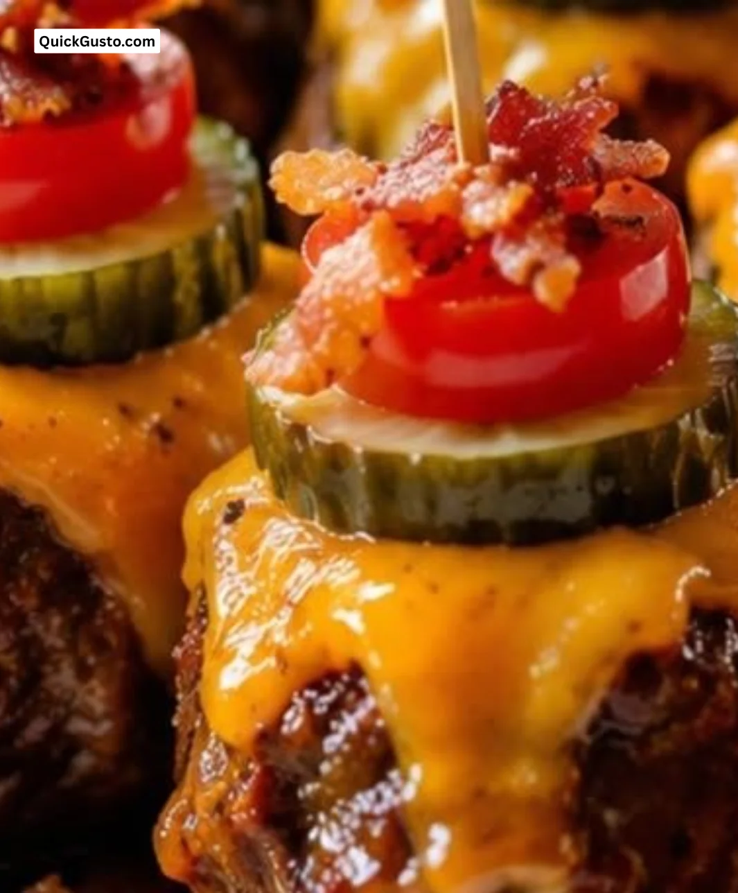 Variety of bite-size game day appetizers for a festive party