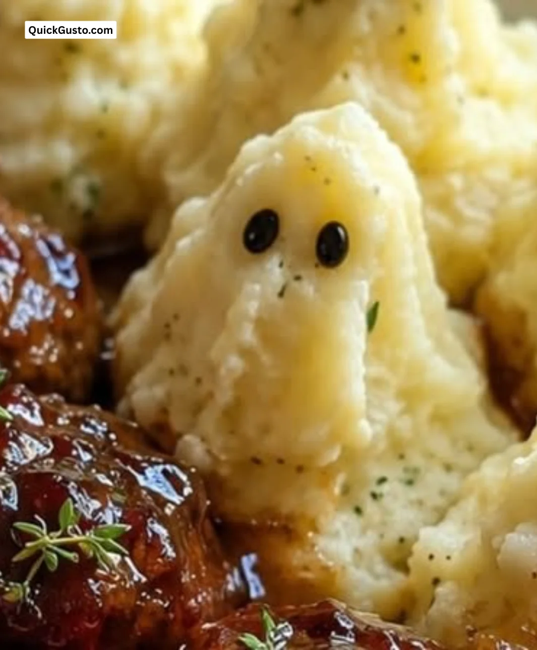 A table set with spooky-sweet Halloween dinner ideas for kids and family.